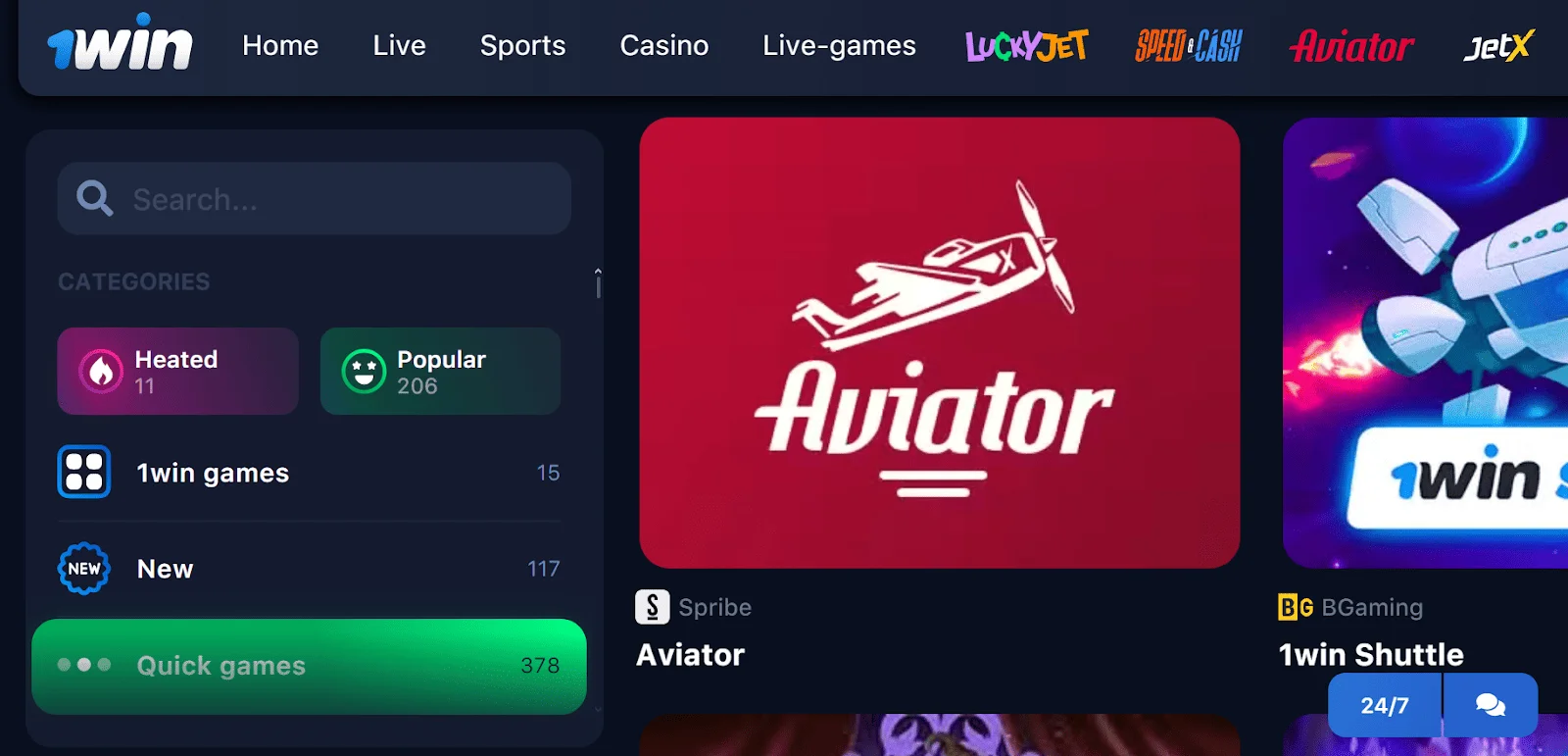 1win-aviator